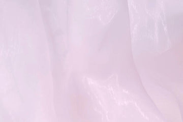 Organza, schimmernd, rosa, babyrosa, 0,5 m